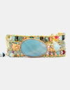 Handmade Natural Stone Beaded Triple Layer Bracelet