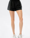 Color Block Drawstring Active Shorts
