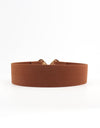 Geometric Buckle Elastic Wide Belt