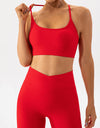 Spaghetti Strap Active Bra