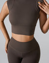 Mock Neck Active Tank