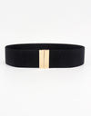 Alloy Buckle Elastic Belt
