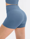 Slim Fit Wide Waistband Sports Shorts