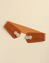 Alloy Buckle Elastic Belt