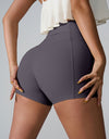High Waist Active Shorts