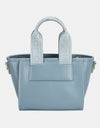David Jones Small Handbag with Embossed Pattern Handles
