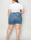 Judy Blue Full Size High Waist Slim Denim Shorts