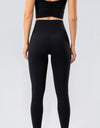 High Waist Wide Waistband Active Leggings