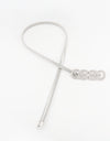 Knot Buckle Metal Belt