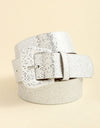 Glitter PU Leather Belt