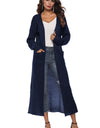 Long Sleeve Open Front Buttoned Cardigan
