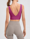 Scoop Neck Wide Strap Active Tank