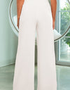 Drawstring Wide Leg Pants with Pockets