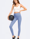 Deep V-Neck Crop Sports Bra