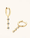 Moissanite Decor 925 Sterling Silver Earrings