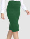 High Waist Wrap Skirt