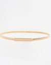Elastic Iron Skinny Belt