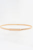 Rose Gold/7cm Buckle Head