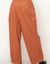 HYFVE Drawstring Cargo Wide Leg Pants