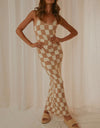 Spaghetti Strap Maxi Sweater Dress