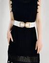 Double D Buckle PU Belt