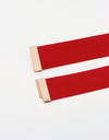 Alloy Buckle Elastic Belt