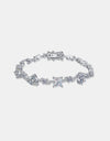 6.2 Carat Moissanite 925 Sterling Silver Bracelet