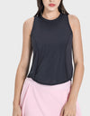 Round Neck Active Tank