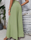 Tied High Waist Wide Leg Pants