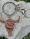 Bull Shape Key Chain