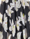 Full Size Floral Tie-Waist Skirt