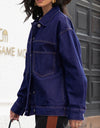 Buttoned Denim Jacket