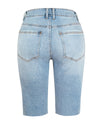 Distressed Pocketed Denim Shorts