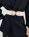 Double D Buckle PU Belt