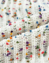 Twisted Confetti Boat Neck Sweater
