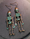 Skeleton Alloy Earrings