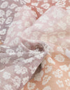 Floral Buttoned Front Slit Skirt