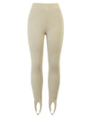 Ribbed Mid Waist Leggings
