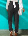 High Waist Joggers with Pockets