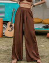 High Waist Wide Leg Pants