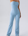 Sleeveless Straight Active Jumpsuit