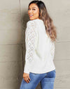 Rib-Knit Plunge Raglan Sleeve Cardigan