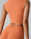 Mock Neck Active Tank