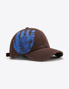 VIBRA Graphic Distressed Adjustable Baseball Cap
