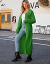 Full Size Collared Open Front Duster Cardigan