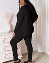 Basic Bae Full Size V-Neck Soft Rayon Long Sleeve Top and Pants Lounge Set