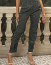 High Waist Cropped Pants