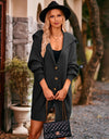 Dropped Shoulder Long Sleeve Cardigan