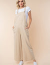 White Birch Sleeveless Wide Leg Jumpsuit