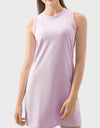 Round Neck Sleeveless Active Dress